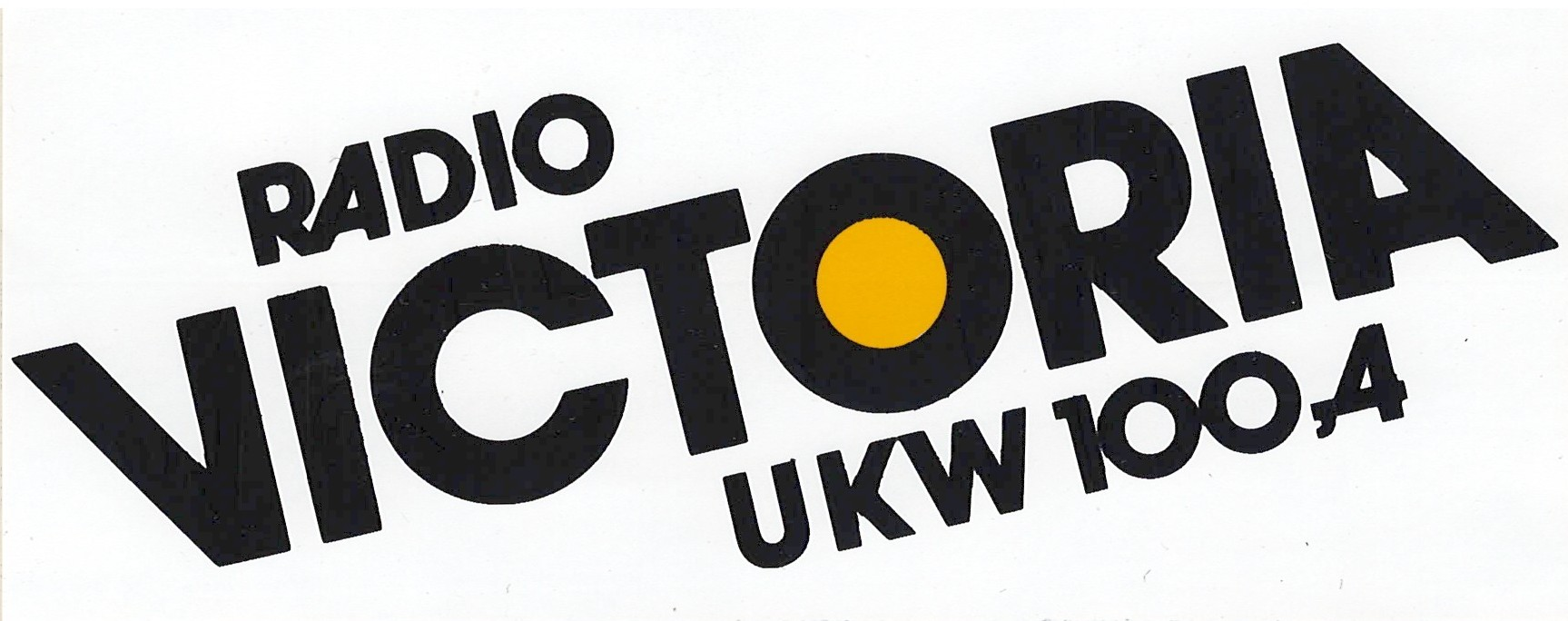 Radio Victoria 100,4 Aufkleber